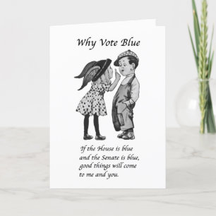 Cartão Por que votar azul em 2022