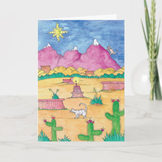 Cartão Por Terra ou Por Mar... Feliz aniversário!