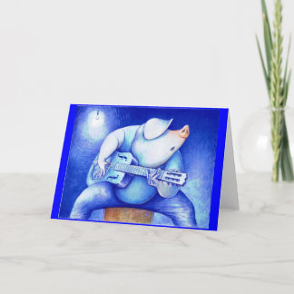 Cartão Porcine Blues Card