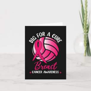 Cartão Porco Para Cancer De Voleibol De Fita Cura