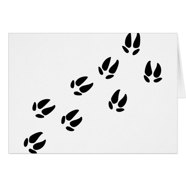 Cartão Porco - trilhas (Frente Horizontal)