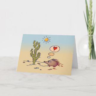 Cartão Porcupine Love