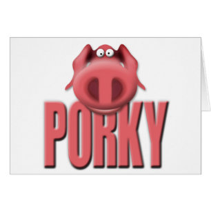 Cartão porky
