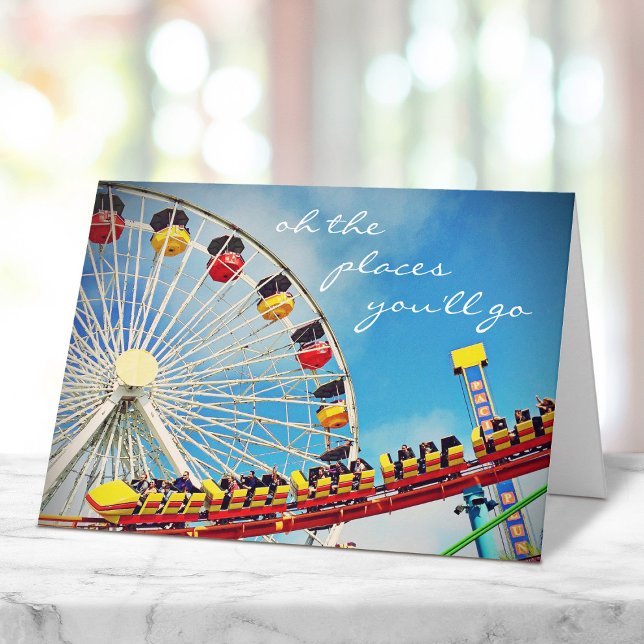 Cartão Porta copos do cilindro da roda-gigante coloca voc (Criador carregado)