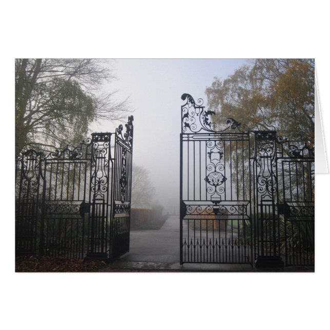 Cartão Porta de ferro (Frente Horizontal)