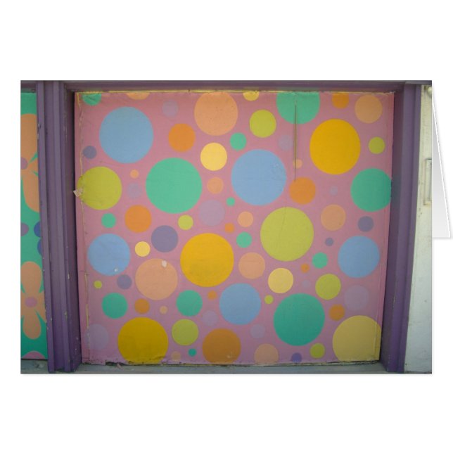 Cartão Porta de Garagem de Ponto pop (Frente Horizontal)