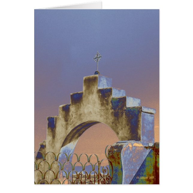 Cartão Porta do deserto (Frente)