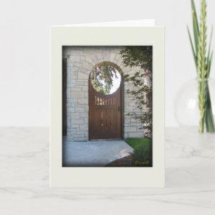 Cartão Porta do Jardim 5-0657 em River Forest, IL.