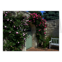 Porta do Jardim Verde com Bench