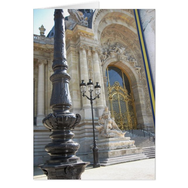 Cartão Porta dourada (Frente)