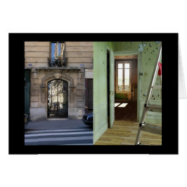 Cartão PORTA - Homage to Duchamp