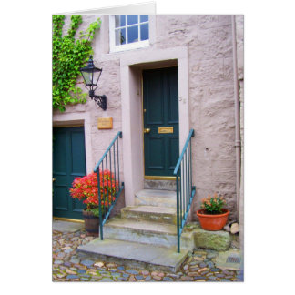 Cartão Porta na Rua Andrews.