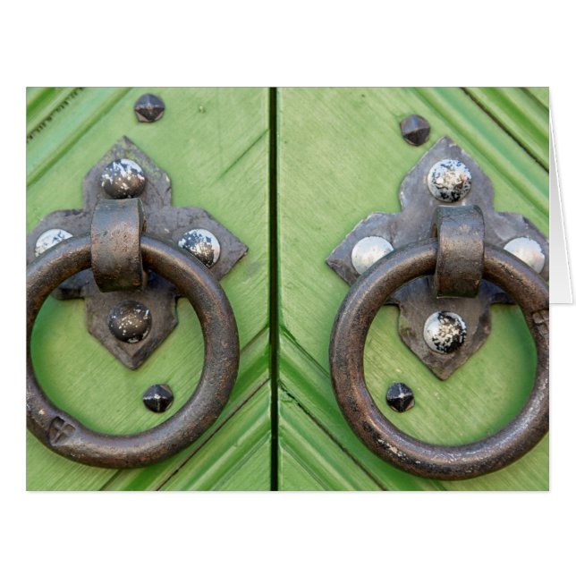 Cartão Porta velha (Frente horizontal)