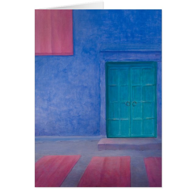 Cartão Porta verde Jodhpur 2010 (Frente)