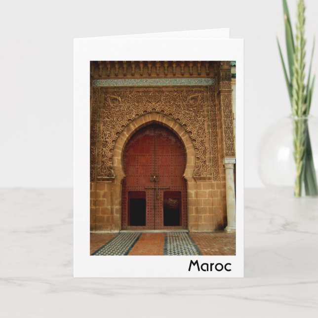 Cartão Porta Vermelha (Frente)