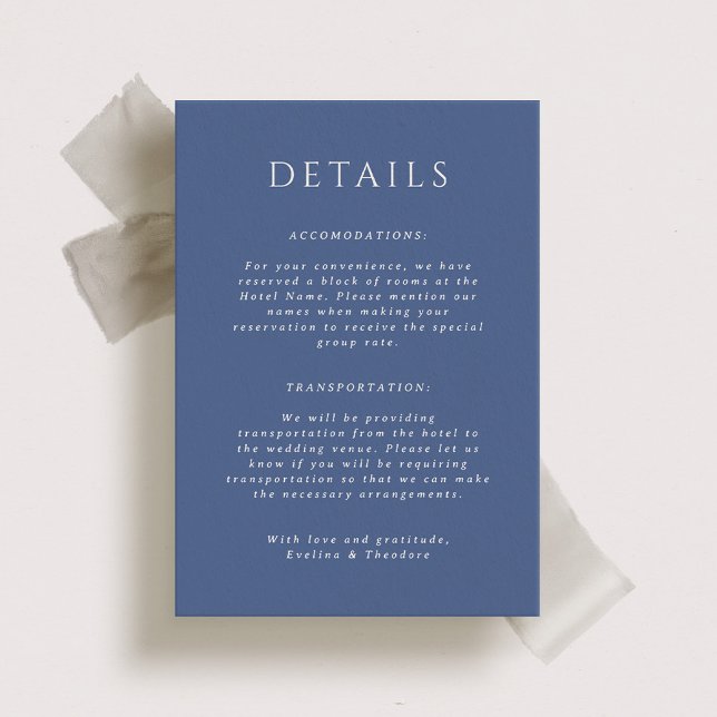 Cartão Portait Portait de Detalhes do Casamento Ki (Criador carregado)