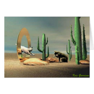 Cartão Portal do gato