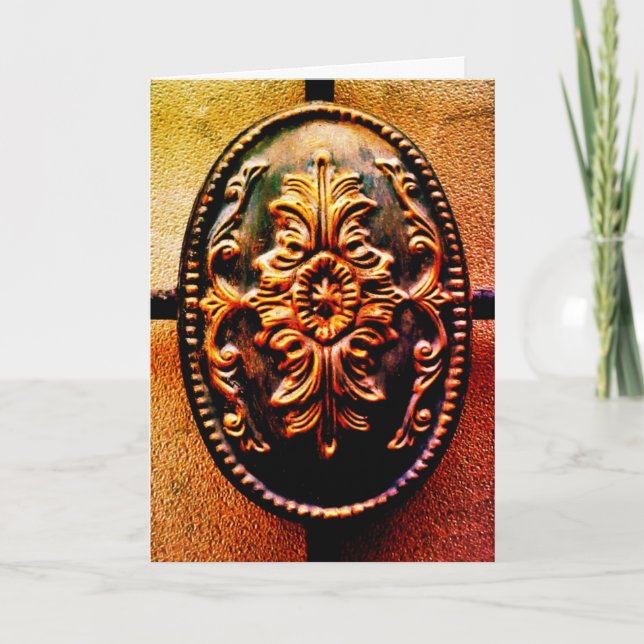 Cartão Portão de Flores (Frente)