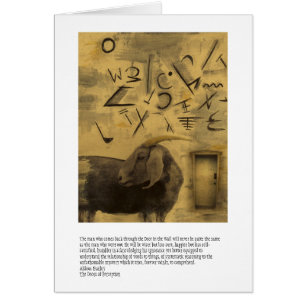 Cartão Portas da percepção