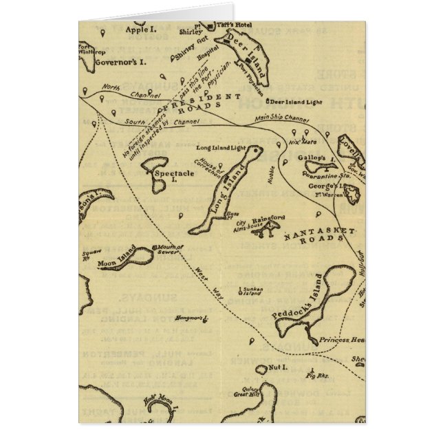 Cartão Porto de Boston 2 (Frente)