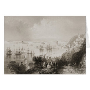 Cartão Porto de Cobh, cortiça, Ireland