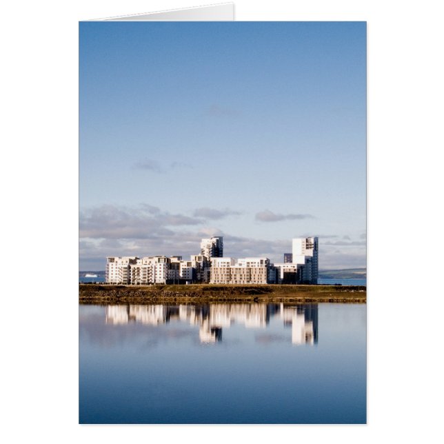 Cartão Porto De Leith, Edimburgo (Frente)