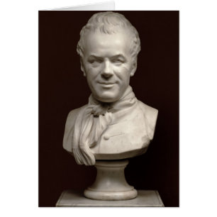 Cartão Portrait Bust Etienne Maurice Falconet , 1773