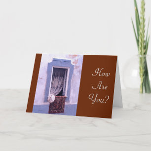 CARTÃO PORTUGAL/JANELA ABERTA/CORTINA LACE/ARMAZENAMENTO 