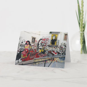 Cartão Portuguese: Alfama- Lisboa Fado