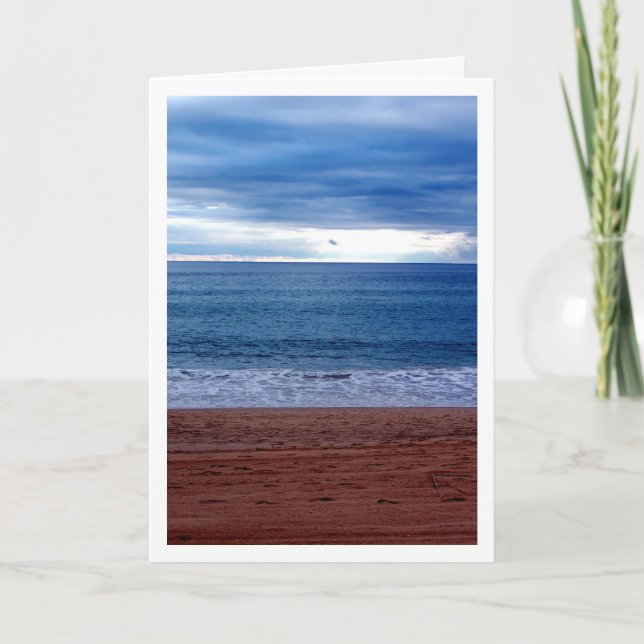 Cartão Portuguese Coast (Frente)