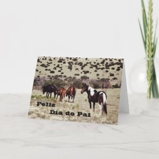 Cartão Portuguese: "Happy Father's day"