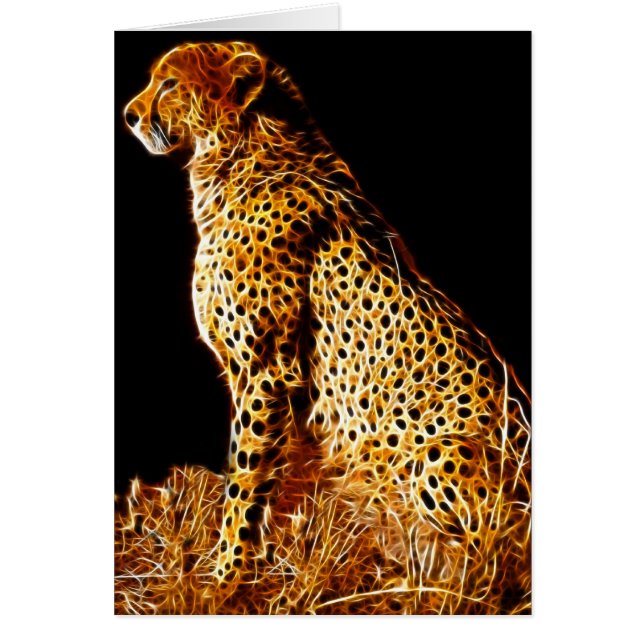 Cartão Posição de Cheetahs (Frente)