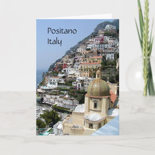 Cartão Positano - 'The Duomo' (Frente)