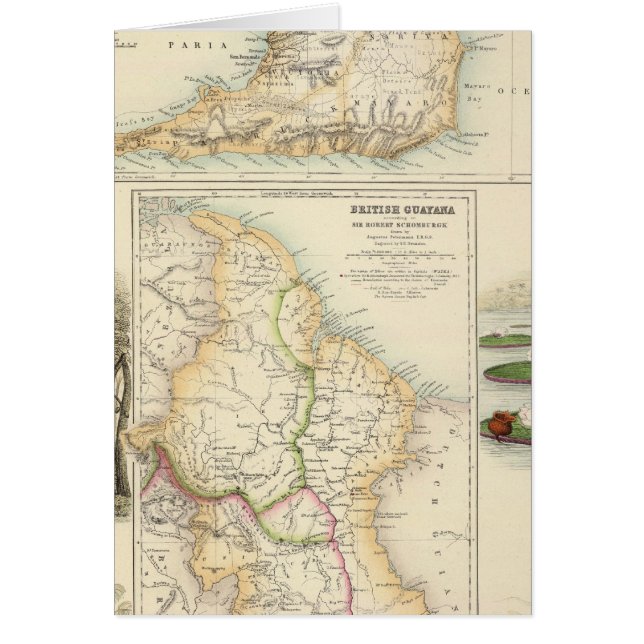 Cartão Posse Britânica na Costa Nordeste (Frente)