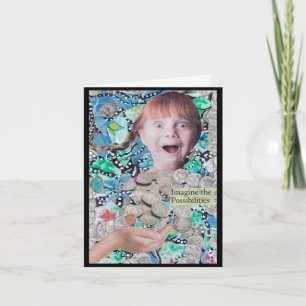 Cartão Possibilidades, placa Dentro do Vazio