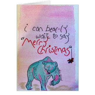 Cartão Posso Esperar.