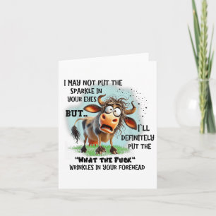 Cartão Posso Não Colocar O Faísca Nos Seus Olhos, Mas...