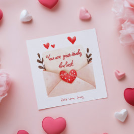 Cartão Post-itivamente O Melhor Cumprimento de Dia dos Na