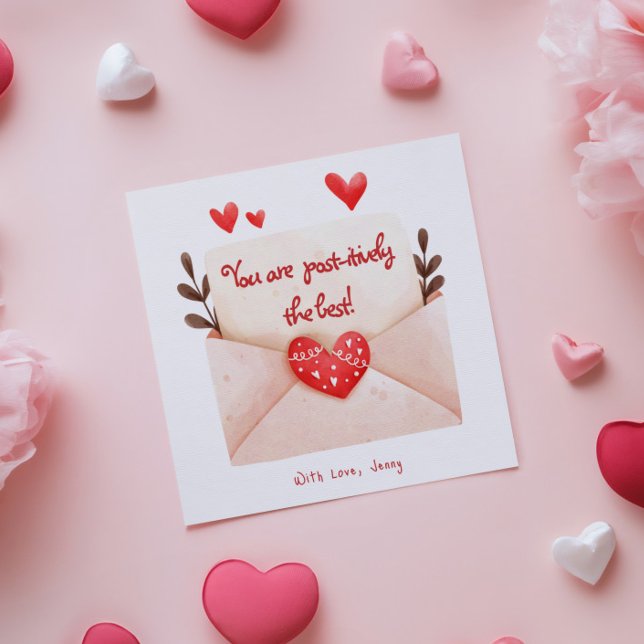 Cartão Post-itivamente O Melhor Cumprimento de Dia dos Na (Criador carregado)