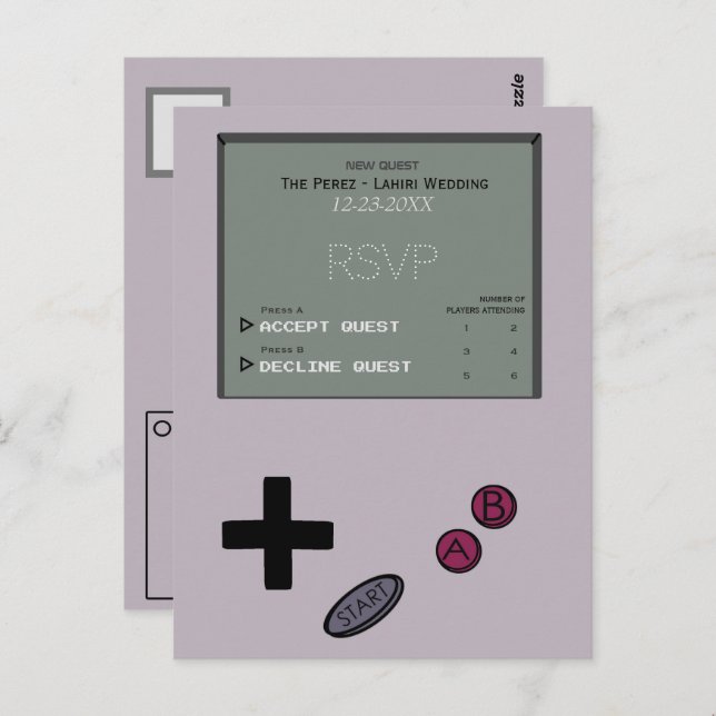 Cartão postal (Frente/Verso)