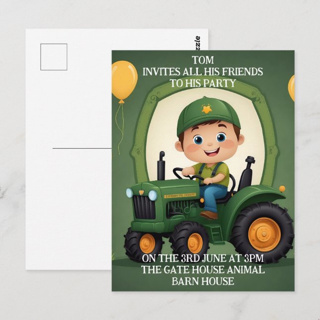 Cartão postal (Frente/Verso)