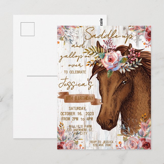 Cartão postal (Frente/Verso)