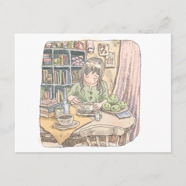 CARTÃO POSTAL さ な な む じ (Frente)