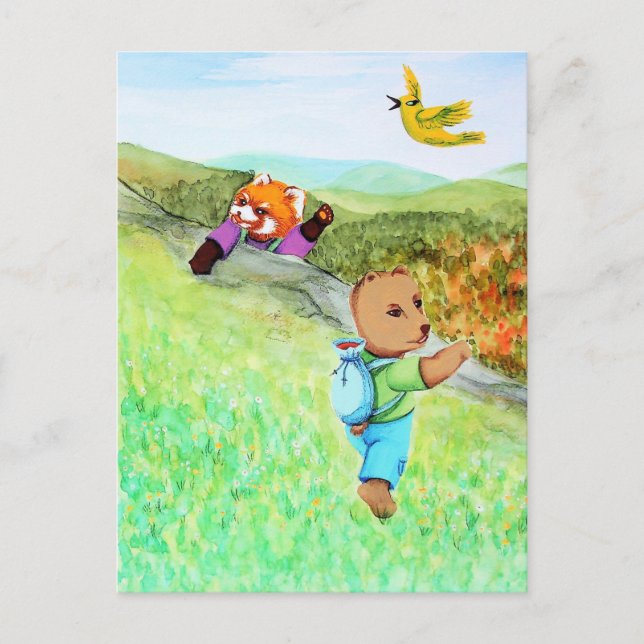 CARTÃO POSTAL な か よ し 力 の (Frente)