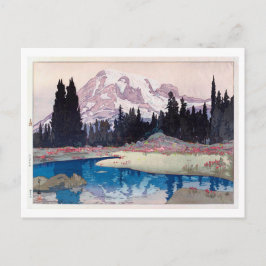 Cartão Postal レ, ニ ア, Monte Rainier, Hiroshi Yoshida, Corte de M