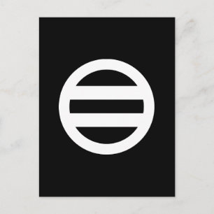 CARTÃO POSTAL 丸 に 二 つ き 引