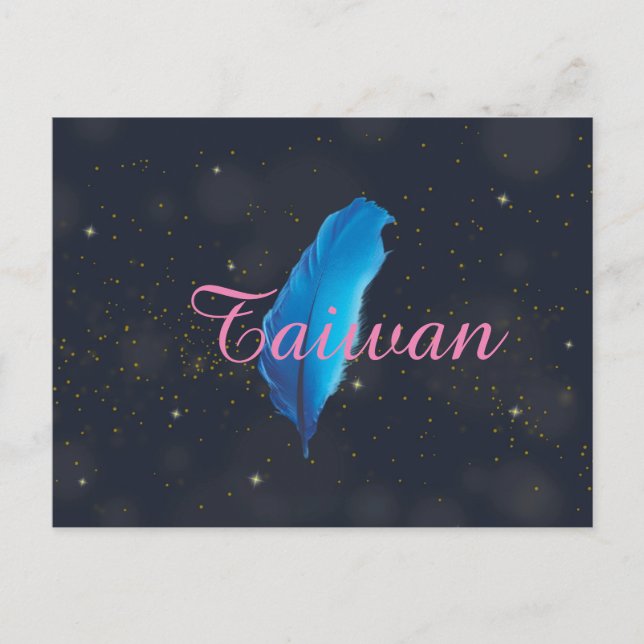 Cartão Postal 台灣系列名信片Taiwan Postcard (Frente)