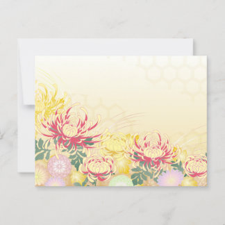 CARTÃO POSTAL 和の美しさを届ける＊菊のポストカード