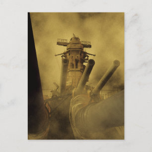 CARTÃO POSTAL 戦 艦 大 和