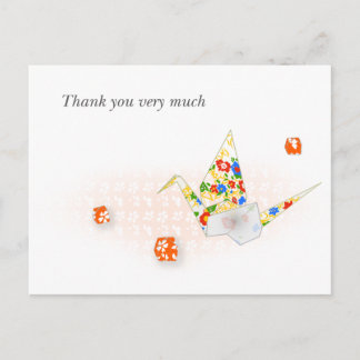 Cartão Postal 折 り 鶴 の ス ポ ト da カ,